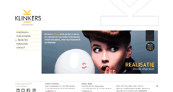 Desktop Screenshot of klinkers.nl